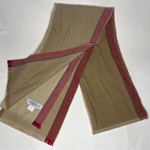 Royal Speyside Scotland 100% Extra Fine Merino Wool Tan Fall Outdoors Old Money